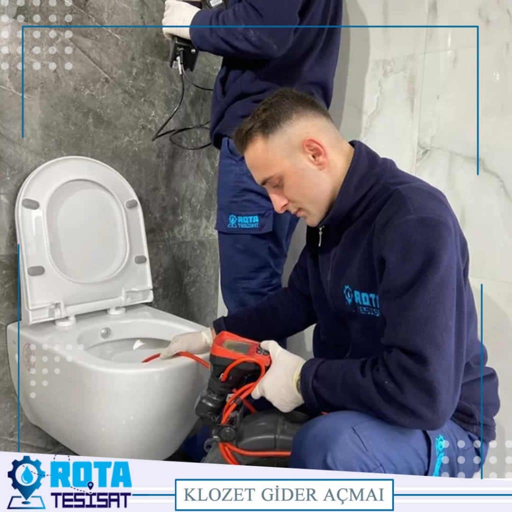 Klozet Gideri Açma Rota Tesisat Klozet Gideri Açma Rota Tesisat
