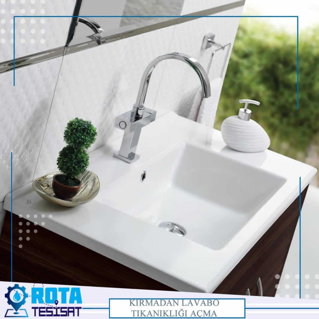 Kırmadan Lavabo Tıkanıklığı Açma